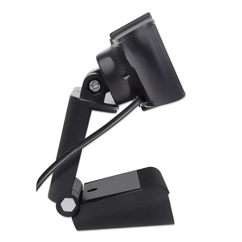 Manhattan USB tīmekļa kamera, divi megapikseļi (izpārdošanas cena), 1080p Full HD, USB-A, integrēts mikrofons, regulējama klipša pamatne, 30 kadri sekundē, melna, trīs gadu garantija, kaste