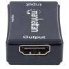 AV atkārtotājs Manhattan HDMI Repeater 4K@60Hz, 1xHDMI ieeja/izeja, 600 MHz joslas platums, līdz 40 m, barošana caur micro‑USB, melns