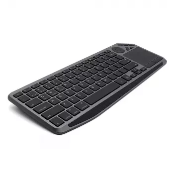 Techly ICTB9801TB tastatūra Universāla RF Bezvadu + Bluetooth QWERTY US angļu Melna