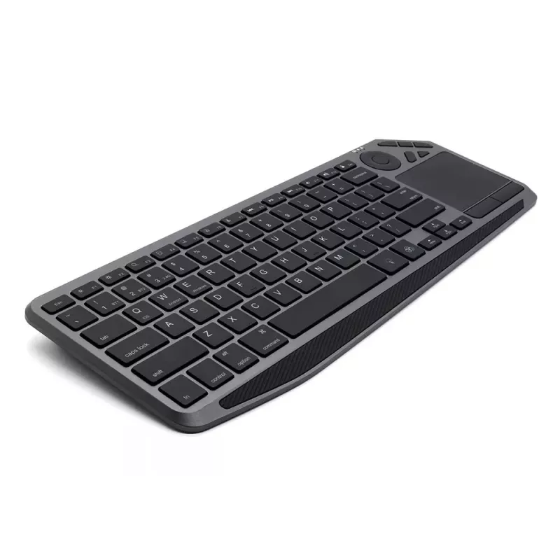 Techly ICTB9801TB tastatūra Universāla RF Bezvadu + Bluetooth QWERTY US angļu Melna