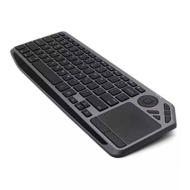 Techly ICTB9801TB tastatūra Universāla RF Bezvadu + Bluetooth QWERTY US angļu Melna