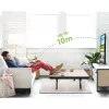 Techly ICTB9801TB tastatūra Universāla RF Bezvadu + Bluetooth QWERTY US angļu Melna