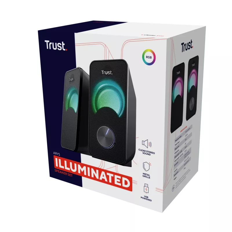 Trust Arys Melns Wired 6 W