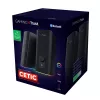 Trust GXT 612 CETIC melns, vadu un bezvadu, 18 W
