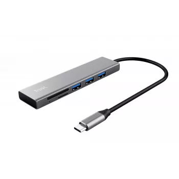 Trust Halyx USB 3.2 Gen 1 (3.1 Gen 1) Type-C 104 Mbit/s Alumīnijs
