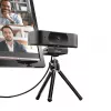 Trust Teza tīmekļa kamera 3840 x 2160 pikseļi USB 2.0 Melna