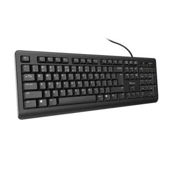 Trust Primo tastatūra Universāla USB QWERTY ASV angļu valoda Melna