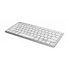 Trust 24651 bezvadu QWERTY US English klaviatūra, sudraba