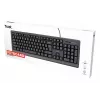 Trust 24639 tastatūra Office USB, nav US English, melna