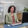 Trust Ody II klaviatūra ar peli Iekļauta Mājas/Biroja RF bezvadu QWERTY ASV angļu valodā Balta