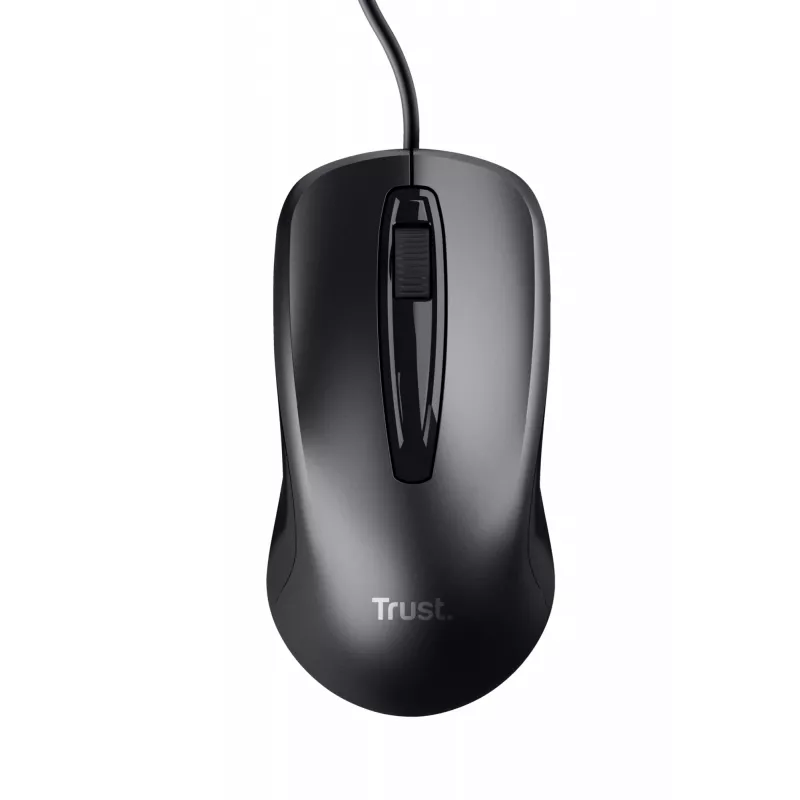 Trust Carve pele Birojs Piemērota abām rokām USB Type-A Optiskā 1200 DPI