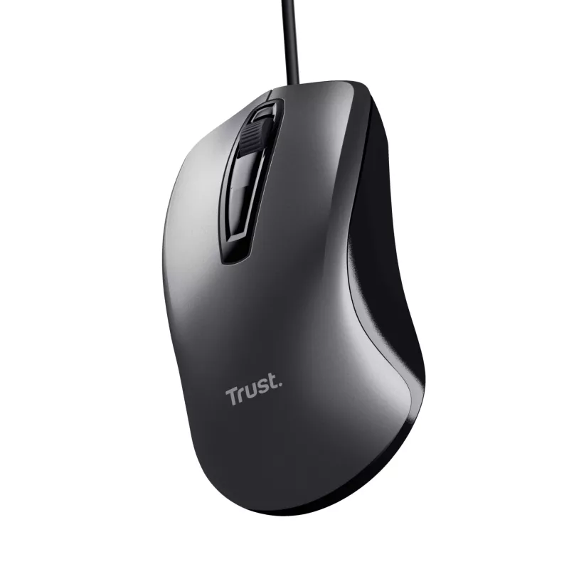 Trust Carve pele Birojs Piemērota abām rokām USB Type-A Optiskā 1200 DPI