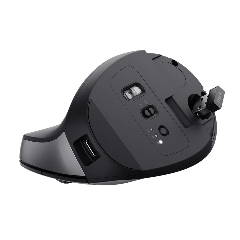 Trust Bayo+ pele Biroja Labās rokas RF bezvadu + Bluetooth Optiskā 2400 DPI