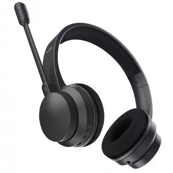 Trust Ayda austiņas vadu un bezvadu galvas lentes zvaniem / mūzikai USB-C Bluetooth melnas