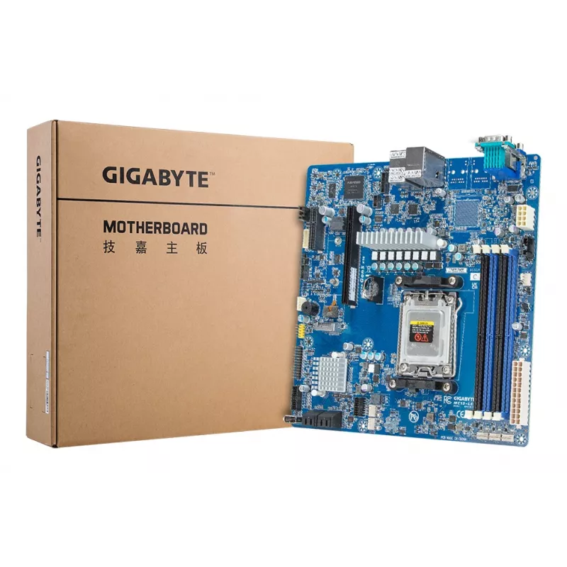 Mātesplate GIGABYTE MC13-LE0 AMD B650 ligzda AM5 micro ATX, 4× DDR5, M.2, SATA III, RAID 0/1/10