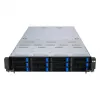 Rack serveris ASUS RS720A-E12-RS24U 2U Socket SP5, 2x CPU atbalsts, 24x 2,5 collu nodalījumi, 24 DIMM DDR5 sloti, 2600W PSU, 10GbE