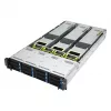 Rack serveris ASUS RS720A-E12-RS24U 2U Socket SP5, 2x CPU atbalsts, 24x 2,5 collu nodalījumi, 24 DIMM DDR5 sloti, 2600W PSU, 10GbE
