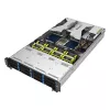 ASUS RS521A-E12-RS12U Socket SP5 Rack (2U) melns, sudrabains