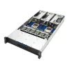 ASUS RS720A-E13-RS8G Socket SP5 Rack (2U) Melns, Sudraba