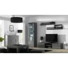 Peldošu sienas plauktu komplekts Cama Meble SOHO, 2 plaukti, 1250×200×200 mm, skaidu plātne, pelēks matēts