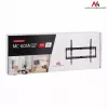 TV sienas kronšteins MACLEAN MC-605, fiksēts slīps stiprinājums, VESA 75x75–600x400, līdz 55 kg, 32–80 collu ekrāniem