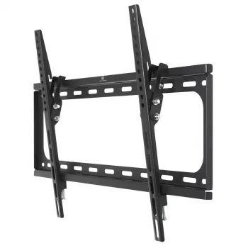 TV sienas kronšteins MACLEAN MC-605, fiksēts slīps stiprinājums, VESA 75x75–600x400, līdz 55 kg, 32–80 collu ekrāniem