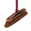 Iekštelpu slaucīšanas suka VILEDA modelis 136082 ar mīkstiem/cietiem plastmasas sariem un kātu, bronzas krāsā