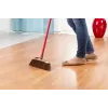 Iekštelpu slaucīšanas suka VILEDA modelis 136082 ar mīkstiem/cietiem plastmasas sariem un kātu, bronzas krāsā