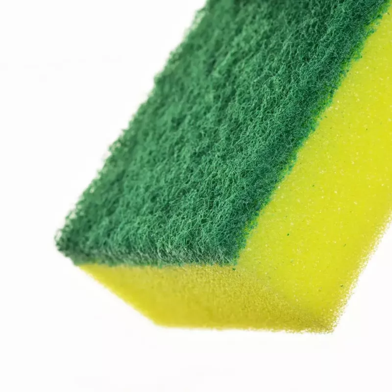Sūkļa tīrītājs VILEDA Tip-Top 5 gab. iepakojumā, taisnstūra šķiedras paliktņi 70×90×30 mm, dzelteni