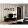 TV statīvs cama meble VIGO 180 — 1800×400×300 mm, balts virsma, balts rāmis, skaidu plātne