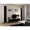 TV statīvs cama meble VIGO 180 — 1800×400×300 mm, balts virsma, balts rāmis, skaidu plātne
