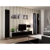 TV statīvs cama meble VIGO 180 — 1800×400×300 mm, balts virsma, balts rāmis, skaidu plātne