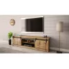 TV skapis Cama Meble GRANERO RTV, Wotan ozola apdare, 2000×350×567 mm