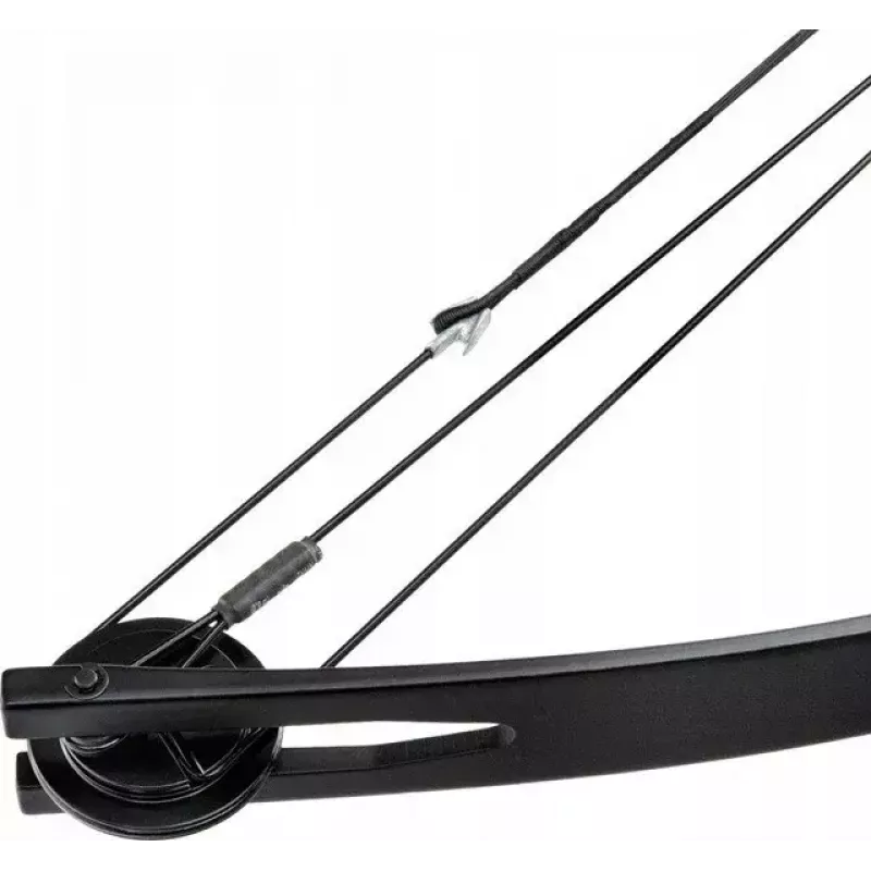 Saliktais loks POE LANG CO-047B-5529, 29 collas, 55 lb vilce, metāla, 1070 mm, melns