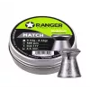 Pneimatisko ieroču lodītes RANGER PRORO 4.5 mm Diabolo — 500 gab., sudraba, alumīnija dozators