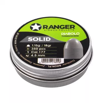 Diabolo pneimatisko ieroču lodītes RANGER PRORO 4,5 mm (0.177) 1,15 g — 350 lodītes alumīnija traukā