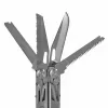 Multitool AZYMUT H2038 pilnizmēra daudzfunkciju instruments — 14 instrumenti, 16,2 cm atvērts, 10,1 cm salocīts, 264 g, 420/7CR13 tērauds, ādas maciņš