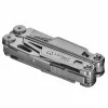 Multitool AZYMUT H2038 pilnizmēra daudzfunkciju instruments — 14 instrumenti, 16,2 cm atvērts, 10,1 cm salocīts, 264 g, 420/7CR13 tērauds, ādas maciņš