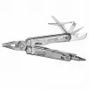 Multitool AZYMUT H2038 pilnizmēra daudzfunkciju instruments — 14 instrumenti, 16,2 cm atvērts, 10,1 cm salocīts, 264 g, 420/7CR13 tērauds, ādas maciņš