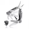 Multitool AZYMUT Trohon H-P2010121 — pilna izmēra 12 rīku nerūsējošā tērauda knaibles, 8 uzgaļi, salocīts 10,5 cm, 381 g