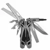 Multitool AZYMUT Trohon H-P2010121 — pilna izmēra 12 rīku nerūsējošā tērauda knaibles, 8 uzgaļi, salocīts 10,5 cm, 381 g