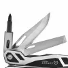 Multitool AZYMUT Trohon H-P2010121 — pilna izmēra 12 rīku nerūsējošā tērauda knaibles, 8 uzgaļi, salocīts 10,5 cm, 381 g