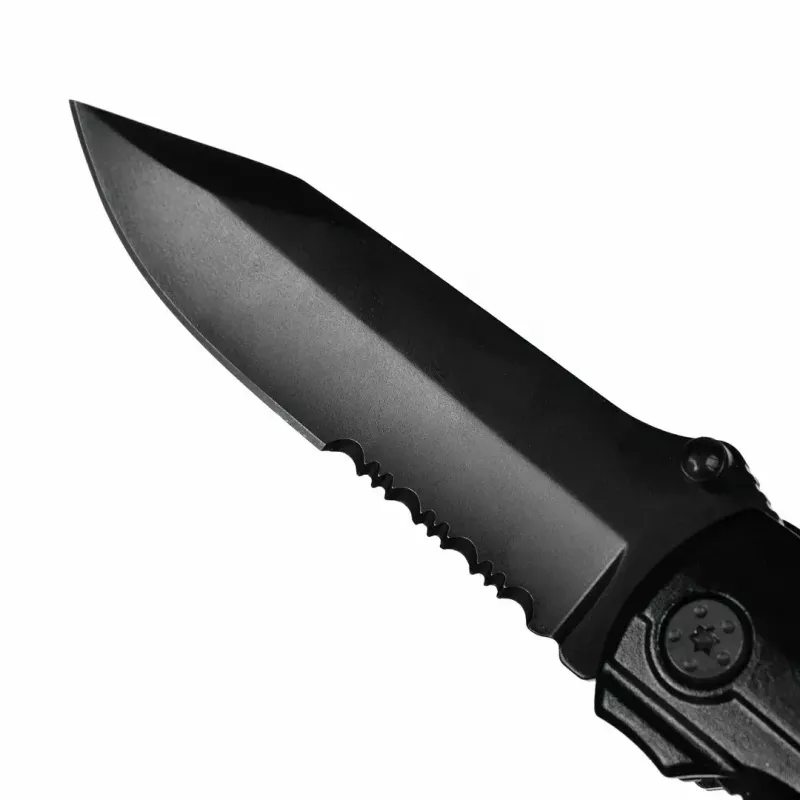 Multitool AZYMUT Gron — pilna izmēra daudzfunkciju rīks, 11 rīki, 9 uzgaļi, nerūsējošais tērauds, salocīts 11 cm, izvērsts 15,4 cm