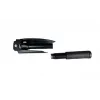 Salokāma taktiskā lāpsta AZYMUT Trapper — nerūsējošais tērauds, melna, 410 mm, 565 g