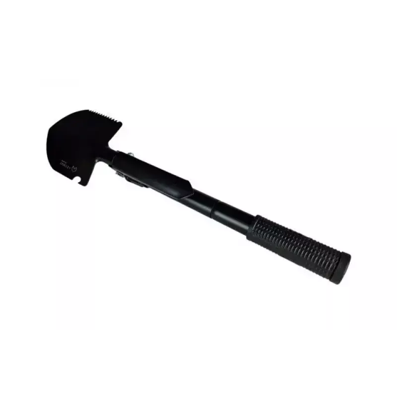 Salokāma taktiskā lāpsta AZYMUT Trapper — nerūsējošais tērauds, melna, 410 mm, 565 g