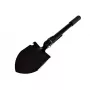 Salokāma taktiskā lāpsta AZYMUT Trapper — nerūsējošais tērauds, melna, 410 mm, 565 g