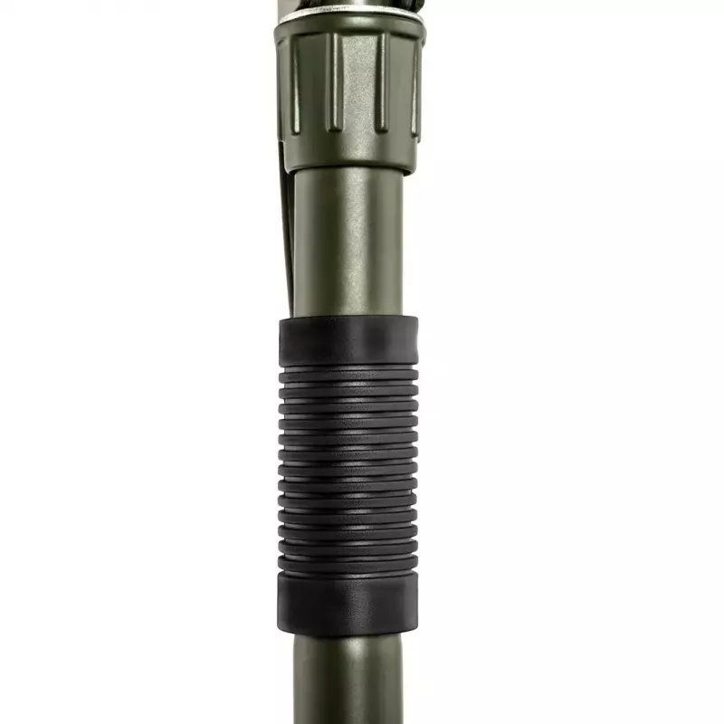 Salokāmā lāpsta Mil-Tec Mini II — kompakts tranšeju rīks, 405 mm garums, 100 mm lāpstas platums, 560 g, salokāma (15,5 x 10 x 6,5 cm)