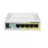 MIKROTIK RB260GSP - 4 portu Gigabit slēdzis + PoE