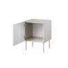 Naktsgaldiņš Cama meble SIENA 44.5×40×59 cm, matēts kašmira krāsā, MDF un skaidu plātne, 2 gab. komplekts
