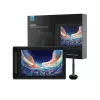 Grafikas planšete HUION Kamvas Pro 13 — 13,3 collu QLED IPS displejs 2560×1600, darba laukums 286,5×179 mm, 8192 spiediens, 5080 lpi